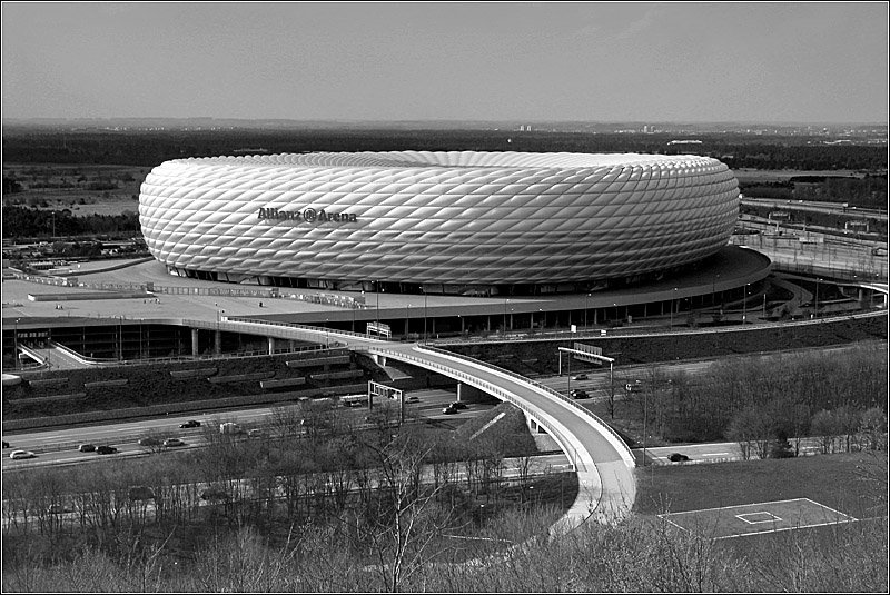Allianz-Arena München-Fröttmaning. 3.4.2007 (Matthias)