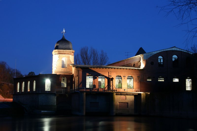 Altes Wasserwerk in Bernburg