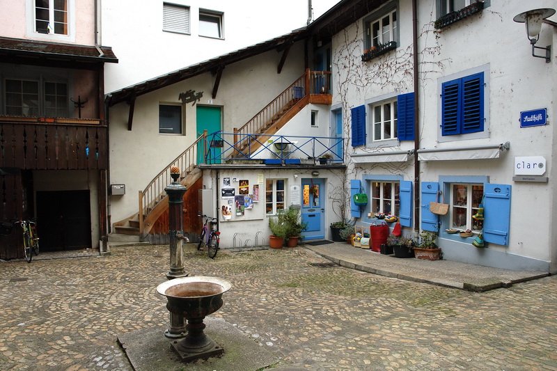 Altstadt - Stadthfli. Nur ein paar Schritte durch ein kleines Tor in der Metzgergasse und man ist in der Vergangenheit. 14.12.2007