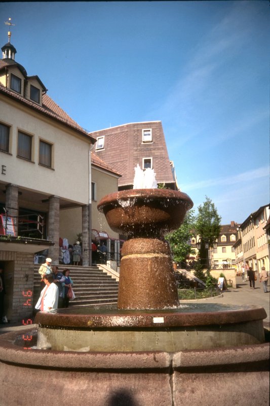 Am Brunnen, Marktplatz Bad Salzungen 1994