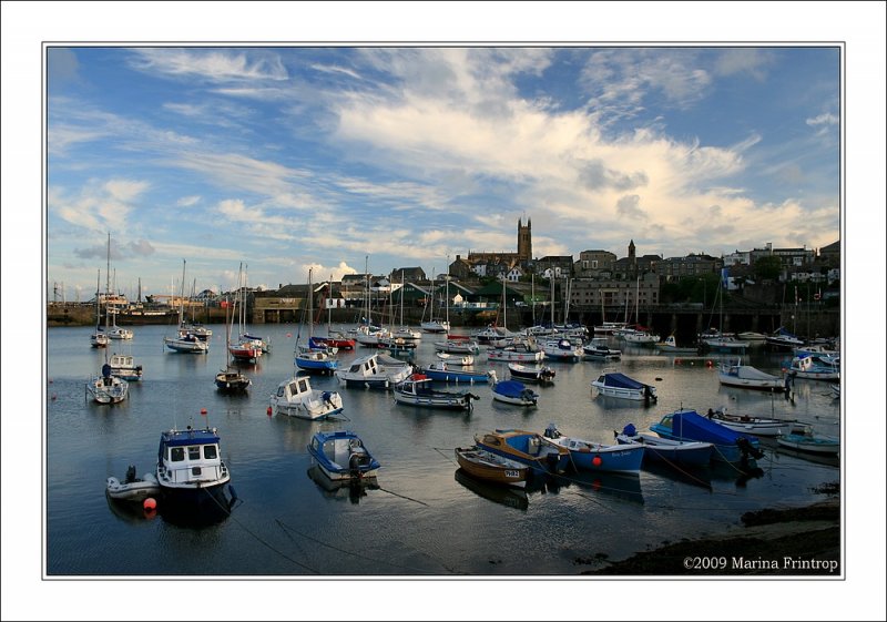 Am Hafen von Newlyn - Cornwall, England.