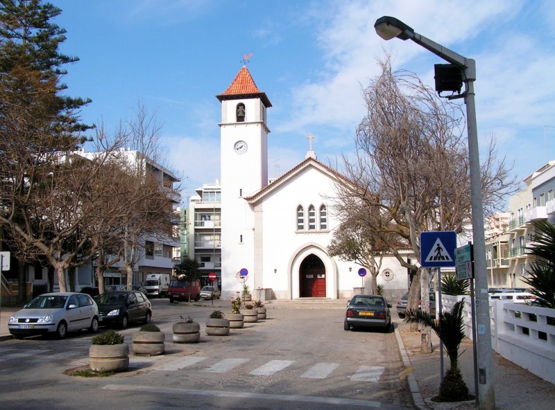 ARMAO DE PRA (Concelho de Silves), 23.01.2005, Igreja Nossa Senhora dos Navegantes, die Igreja Matriz von Armao de Pra