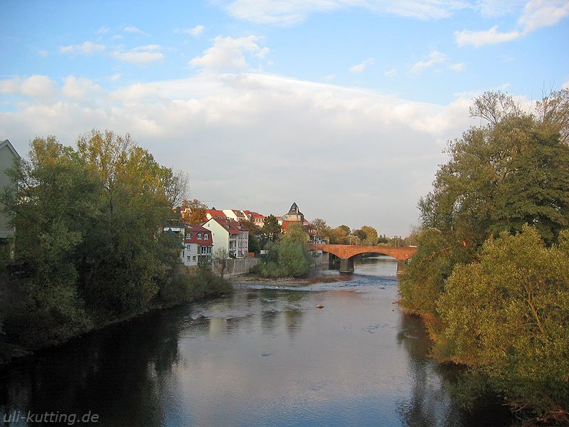 Bad Kreuznach: Blick ber die Nahe. November 2006