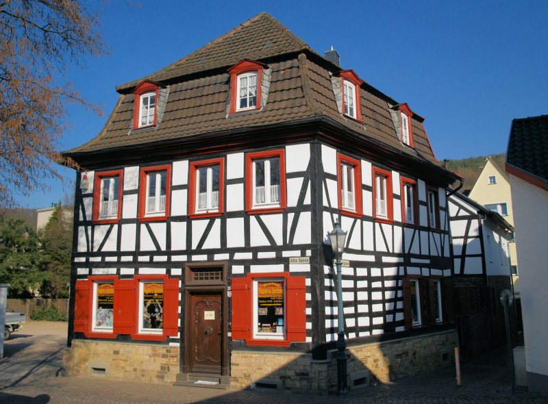 Bad Mnstereifel, Puppen- und Spielzeugmuseum im Fachwerkhaus. 21.03.2009
