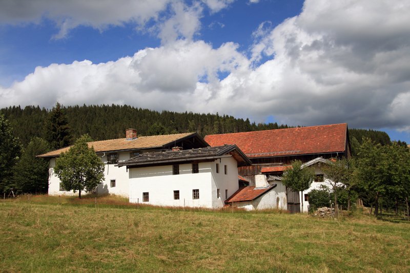 Bauernhof im Freilichtmuseum Finsterau; 08.07.07.