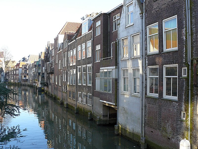 Beim Winterspaziergang durch Dordrecht 17-02-2008.