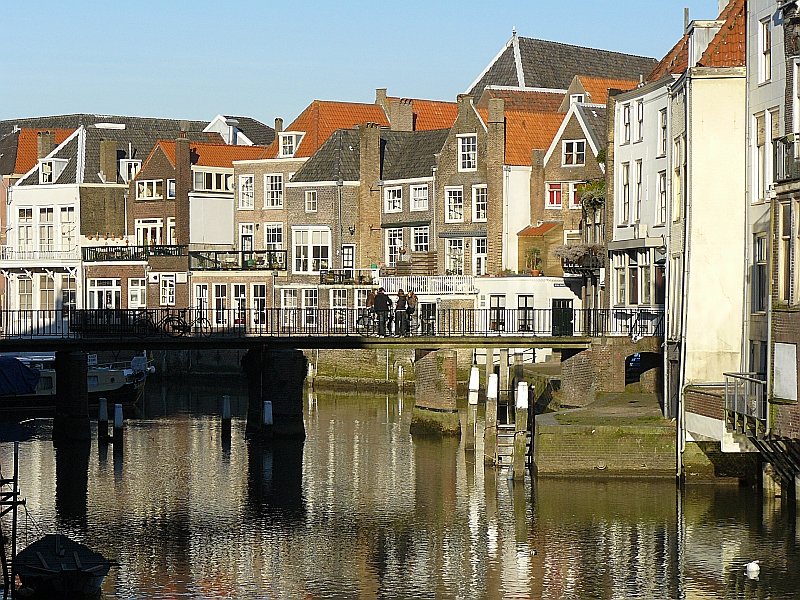 Beim Winterspaziergang durch Dordrecht 17-02-2008.
