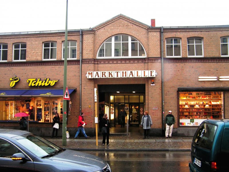 BERLIN, 17.11.2004, Marheineke-Markthalle in Kreuzberg