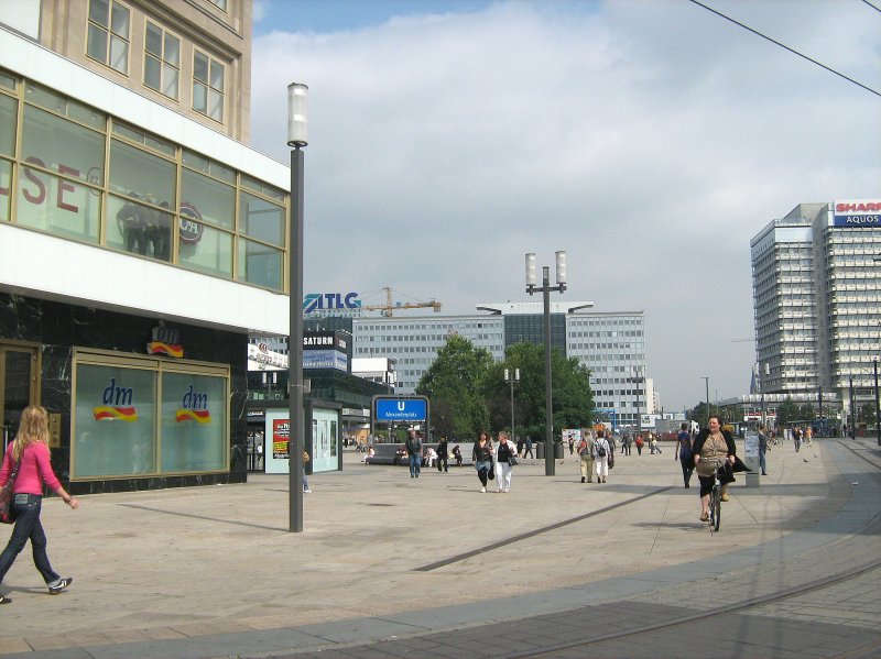 Berlin-Alexanderplatz, Sommer 2008