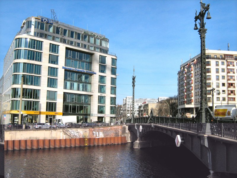 Berlin, An der Friedrichstrasse - 10. 1. 2008