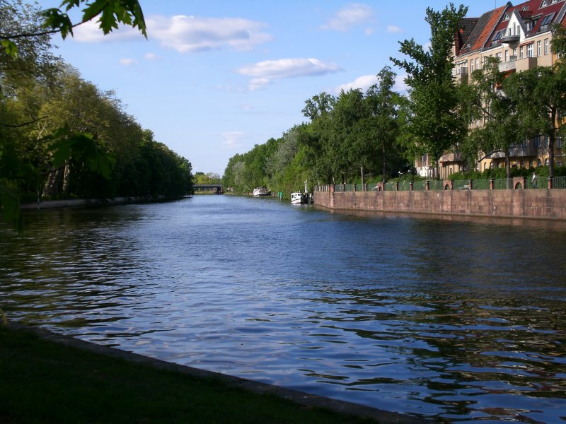 Berlin, an der Spree in Charlottenburg, Sommer 2007