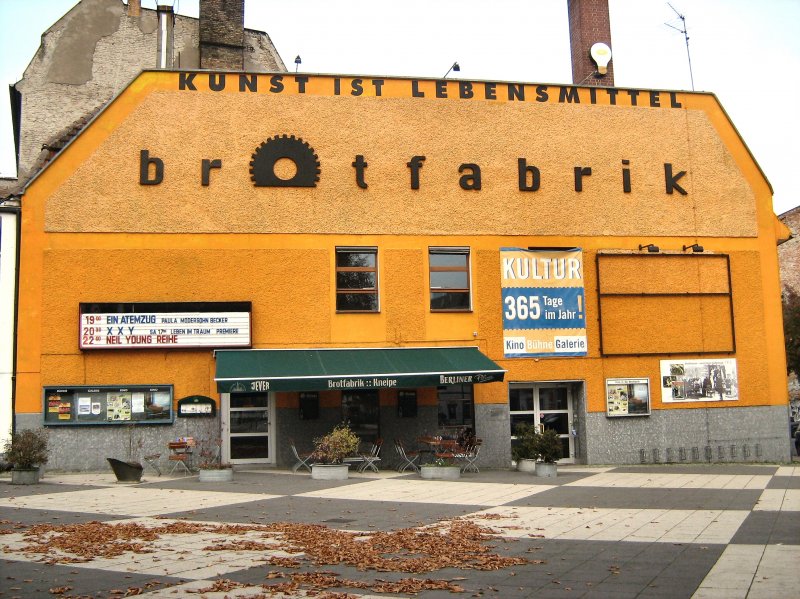 BERLIN  Brotfabrik ,
Foto vom 12.10.2008