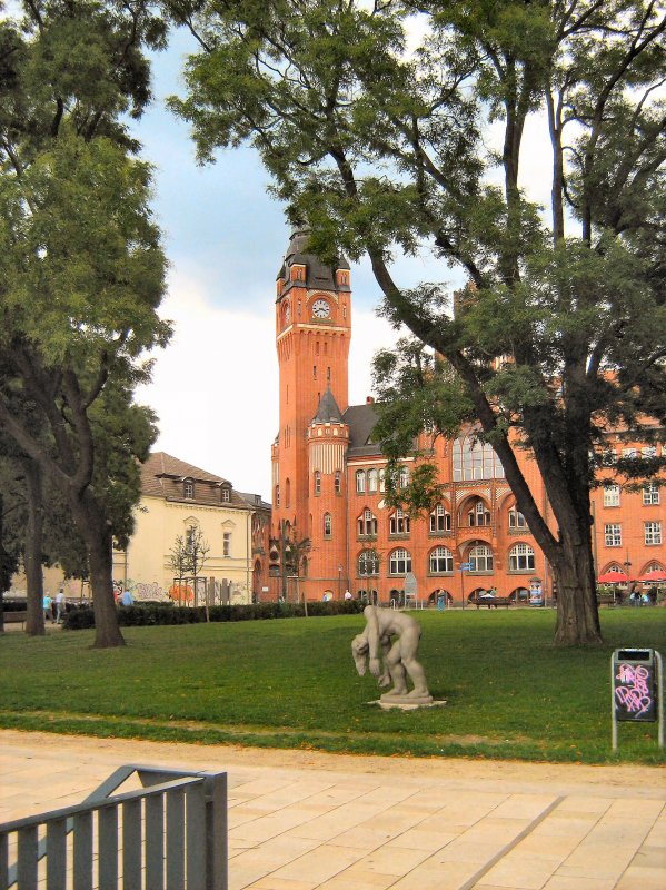 Berlin-Kpenick, Blick zum Rathaus  2007