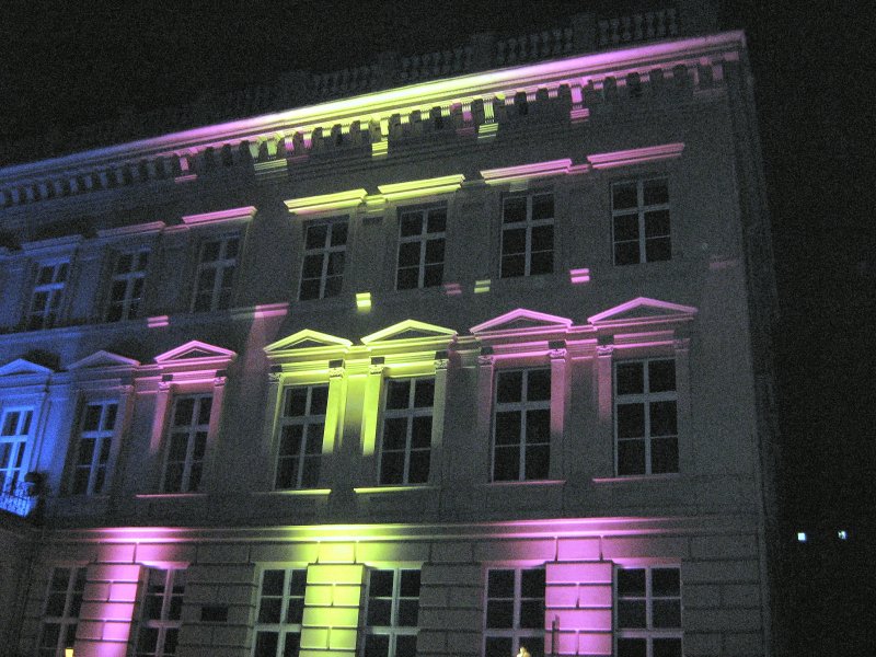 Berlin-Mitte. Lichtfestival 2008 - Foto vom 23.10.2008