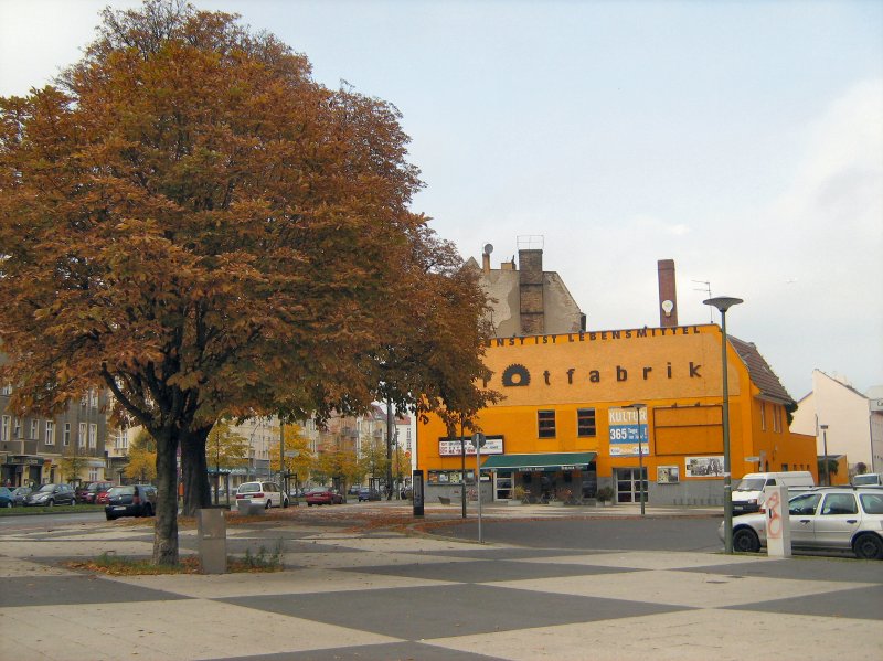 BERLIN - Platz an der  Brotfabrik , 12.10.2008