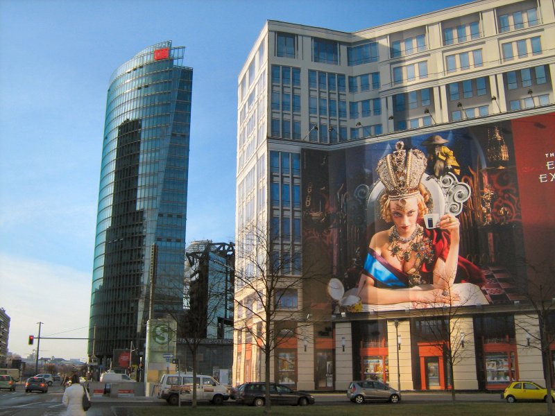 Berlin - Potsdamer Platz am 10. 1. 2008