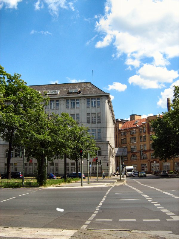 Berlin-WEDDING, Blick von der Seestrasse zu den Osramhfen
Juni 2008