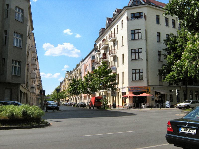 Berlin-Wedding, typischer Strassenzug - Aufnahme: Mai 2008