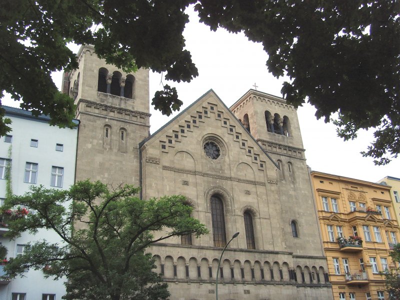 Berlin-WEDDING,
KIRCHE IN DER MLLERSTRASSE
Juli 2008
