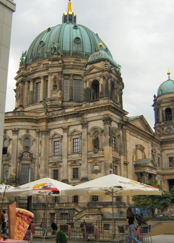 Berliner Dom, Ansicht vom 3. 9. 2008