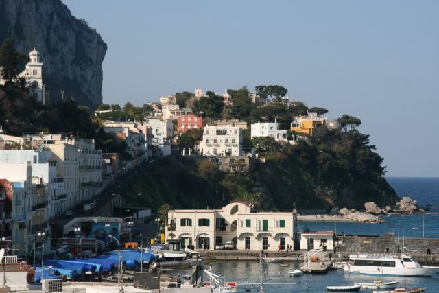 Blick auf Marina Grande; 10.02.2008