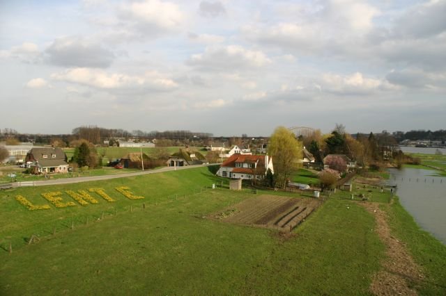 Blick auf den Ortsteil Lente.