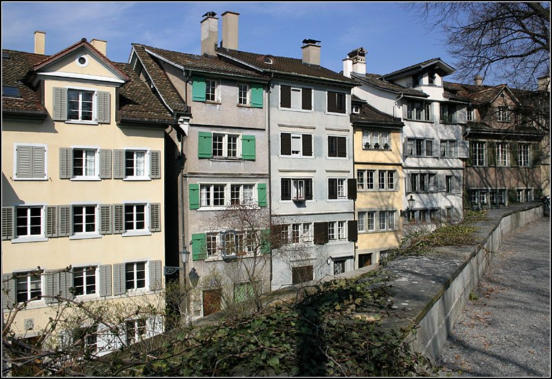 Blick vom Lindenhof auf die Bebauung an der Fortunagasse. 09.03.2008 (Matthias)