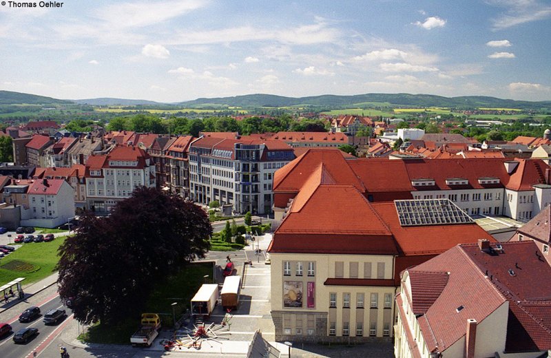 Blick vom Reichenturm nach Sden; Mai 2005.