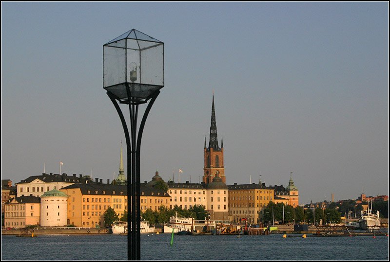 Blick vom Stadshuset nach Riddarholmen. 22.8.2007 (Matthias)