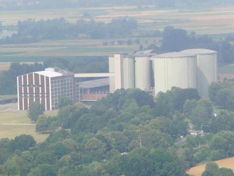 Blick vom Zeiler Kppele auf die ehemalige Zuckerfabrik