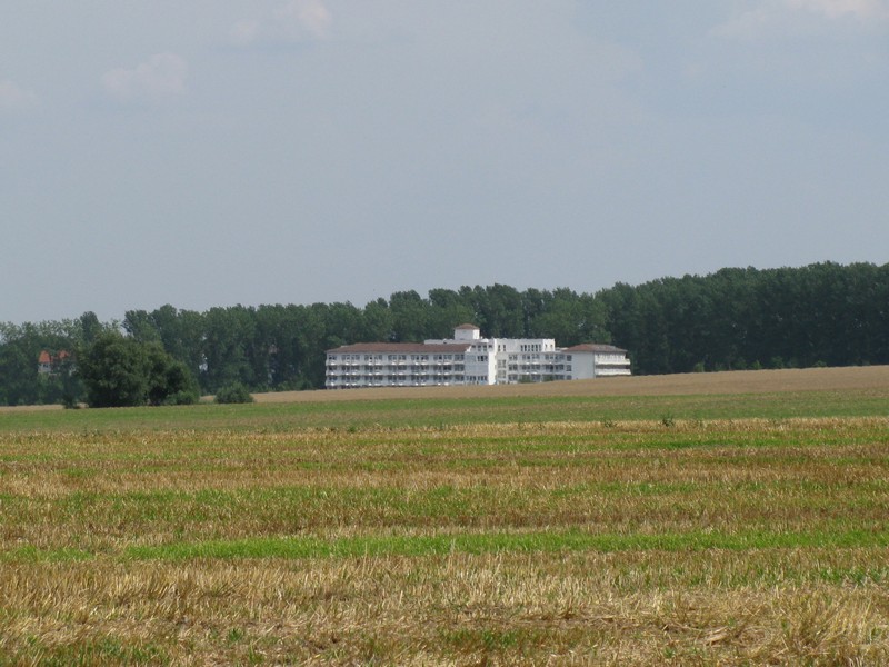 Blick zur Median-Klinik in Wismar/Wendorf 09.08.2009