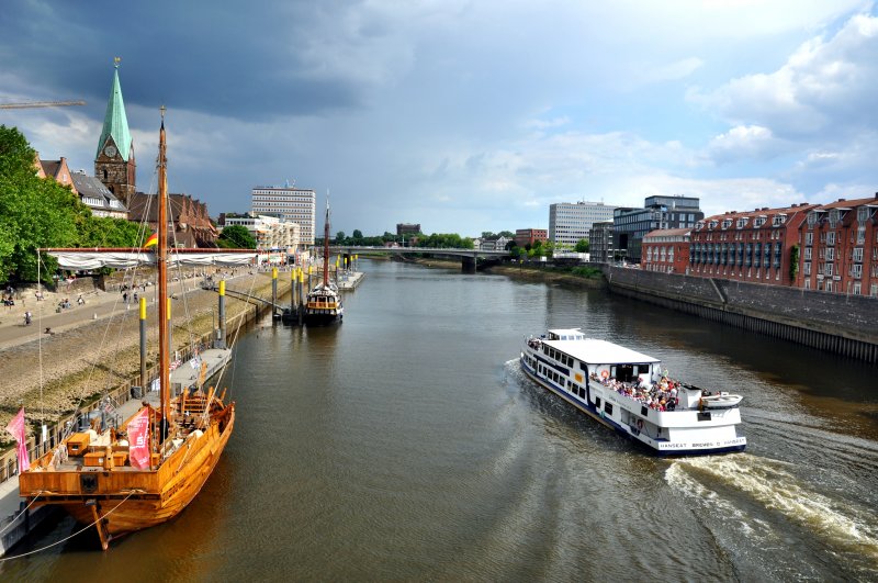 Bremen an der Weser Staedtefotos.de