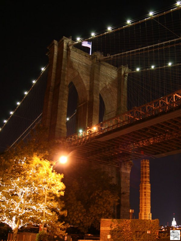 Brooklyn Bridge, aufgenommen am 18. September 2008.