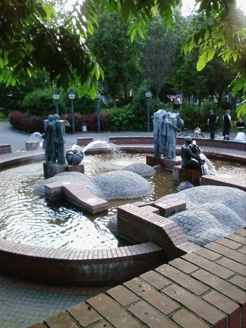 Brunnen im Dortmunder Stadtgarten