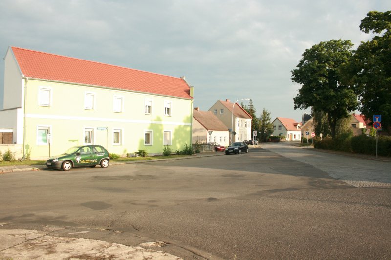Buchwald Strae/Knisstrae, Stadtteil Frstenberg, Teil des Oder-Neisse-Radweg