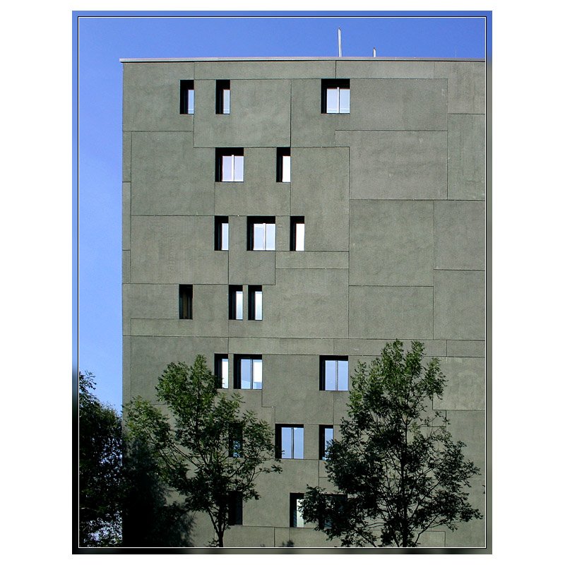 Brohaus in Hamburg-Hammerbrook Fertigstellung 1996. Architekten: Leon, Wohlhage, Wernik. 15.7.2007 (Matthias)