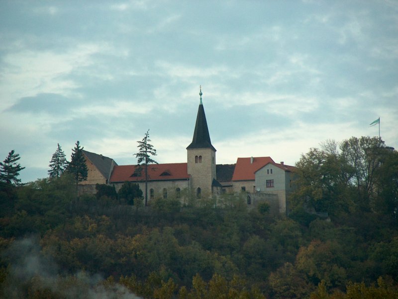 Burgenlandkreis - Blick auf das Kloster Zscheiplitz - Foto vom 19.10.2005

