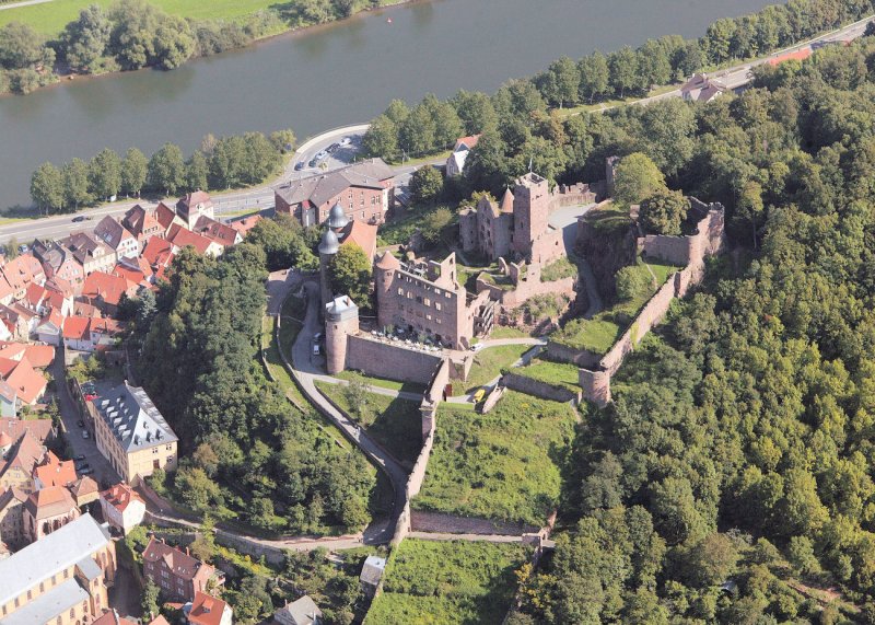 Burgruine bei Wertheim am Main - 02.09.2004