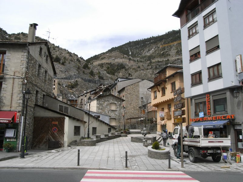 CANILLO (Parrquia de Canillo), 12.03.2008, an der CG-2