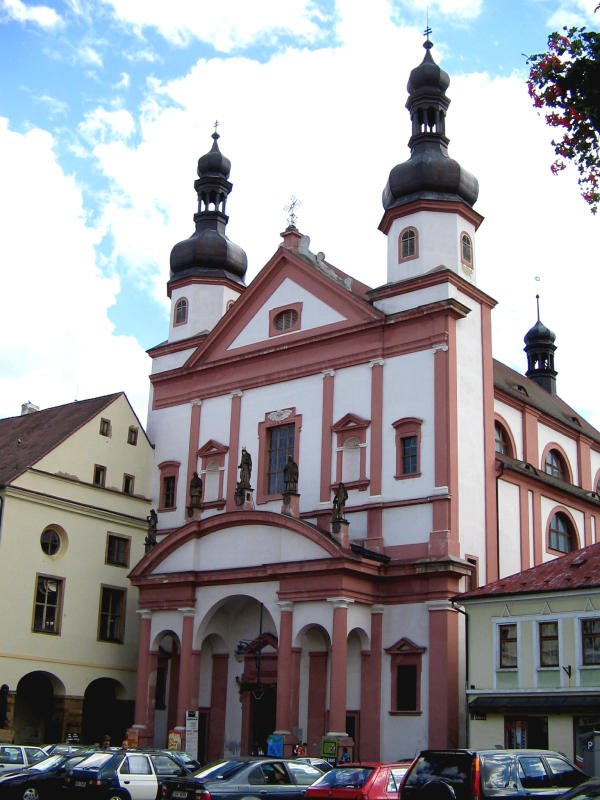 Das alte Rathaus von Chomutov, 18.06.07