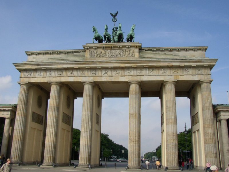 Das  Brandenburger Tor  in Berlin!!! 17.05.08