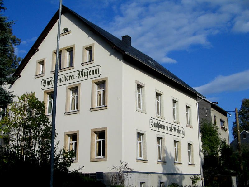 Das Buchdruckereimuseum in Burkhardtsdorf ist jederzeit einen Besuch wert, besonders zur Weinachtszeit. Die Buchdruckerei stammt noch aus einer Zeit als Burkhardtsdorf eine eigene Zeitung hatte. 30.09.07