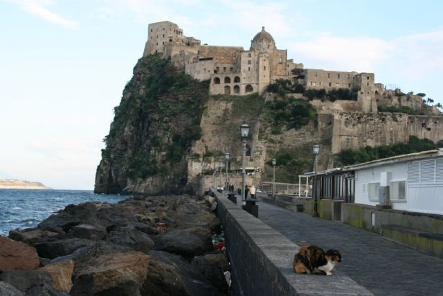 Das Castello von Ischia Ponte; 09.02.2008