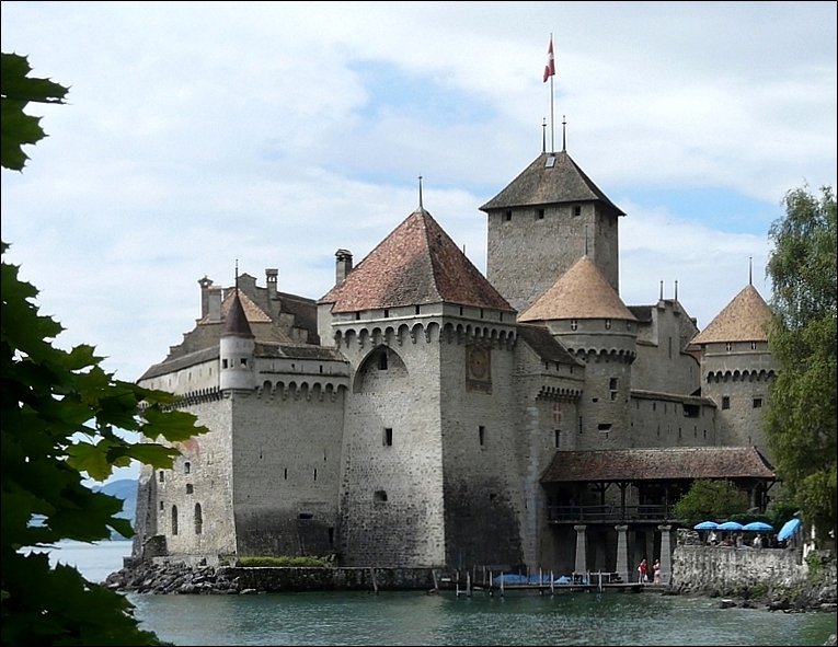 Das Chteau de Chillon fotografiert am 02.08.08. (Jeanny)