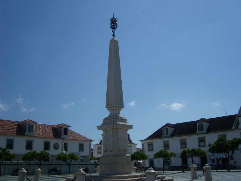 Das Denkmal von Villa Real de Santo Antnio