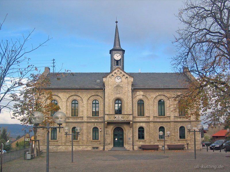 Das ehemalige Rathaus von Ingelheim, heute Museum. November 2006