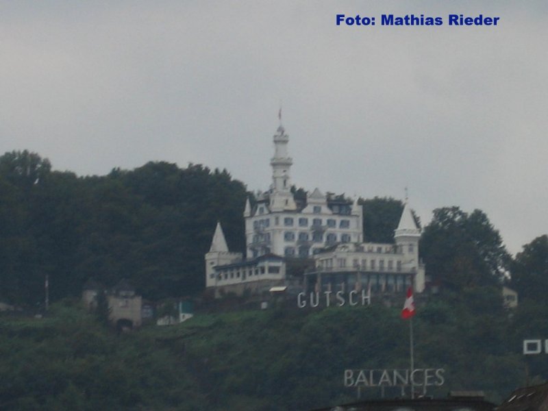 Das Grandhotel in Luzern, im Besitz einer Russischenkette, am 14.09.08 in Luzern