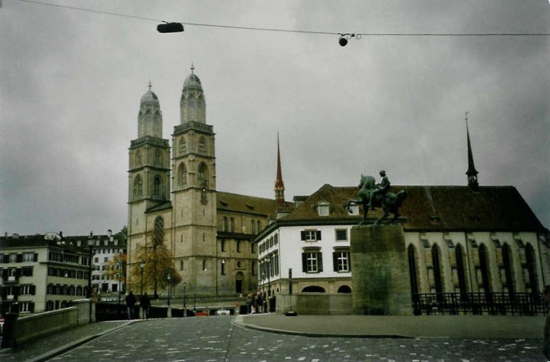 Das Grossmnster in Zrich