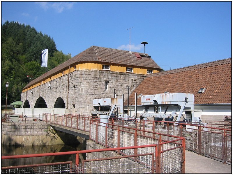 Das Niederdruckwerk in Forbach, aufgenommen am 23.09.2005.