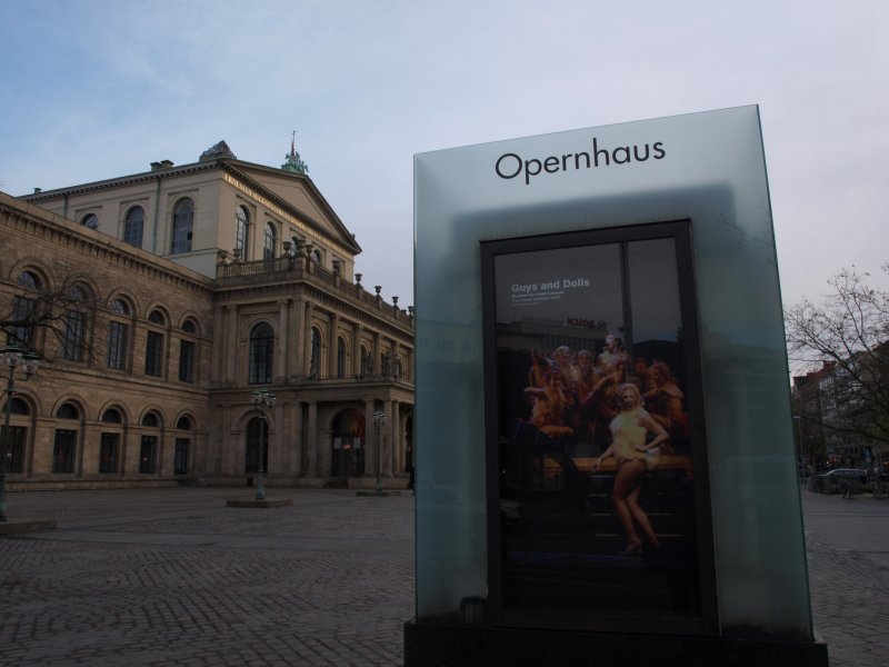 Das Opernhaus in Hannover